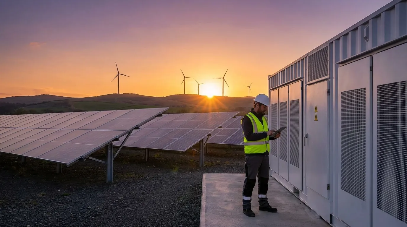 Empresas de energía solar con almacenamiento en baterías