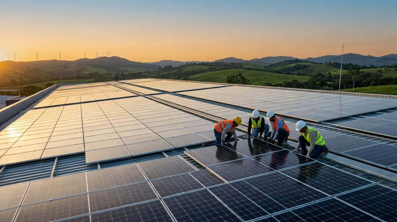 Financiamiento energía solar para empresas en Colombia