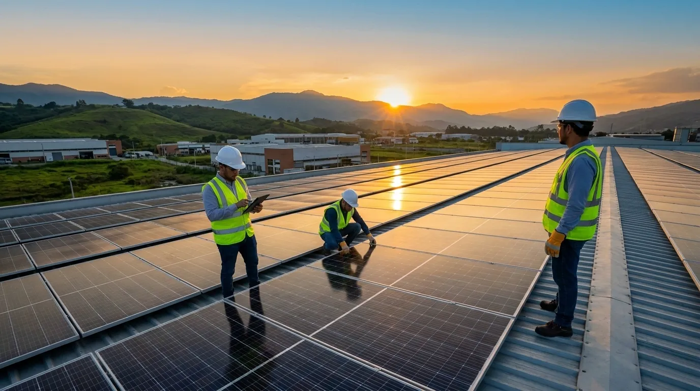 Cómo financiar energía solar para tu empresa en Colombia