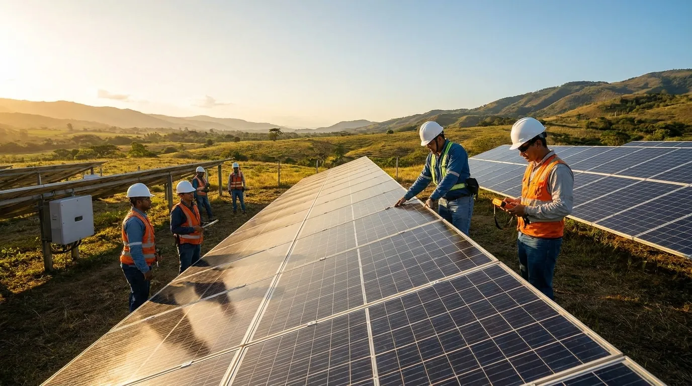 Certificado I-REC para energía solar en Colombia
