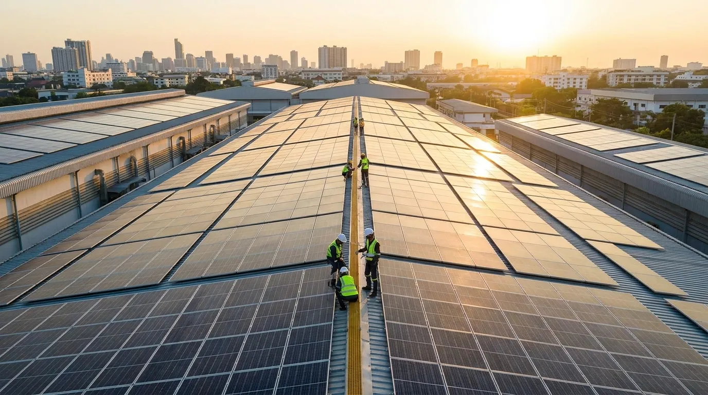 Energía solar para empresas: impacto en tu factura eléctrica