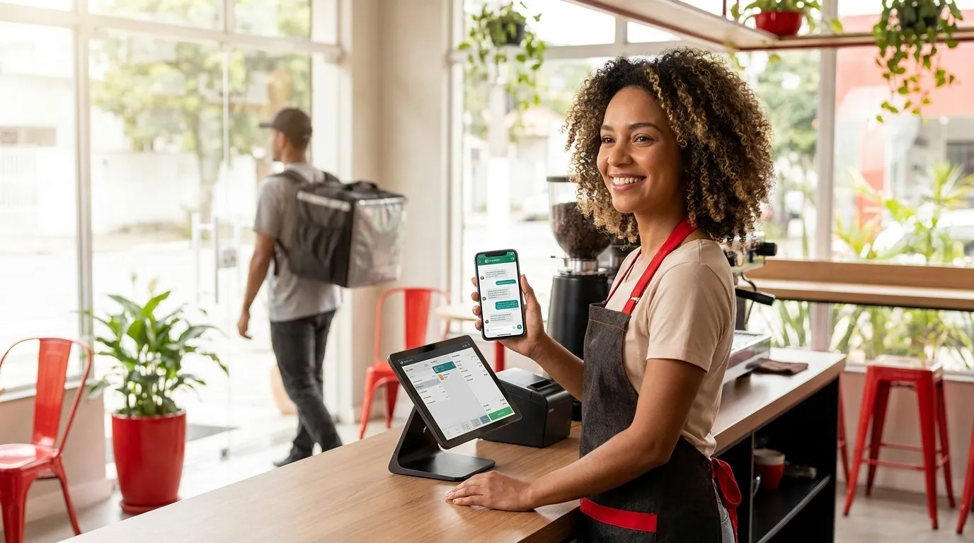 WhatsApp para pedidos de delivery: passo a passo completo