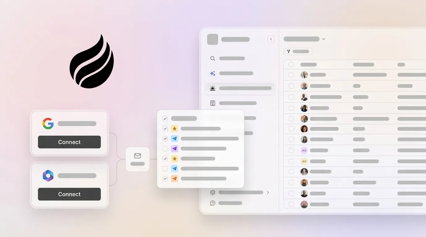 CRM That Auto Creates & Enriches Contacts From All Channels
