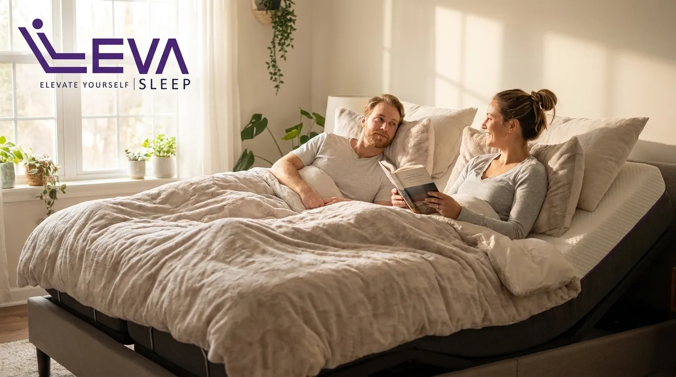 Top Zero Gravity Split Queen Adjustable Beds for Couples