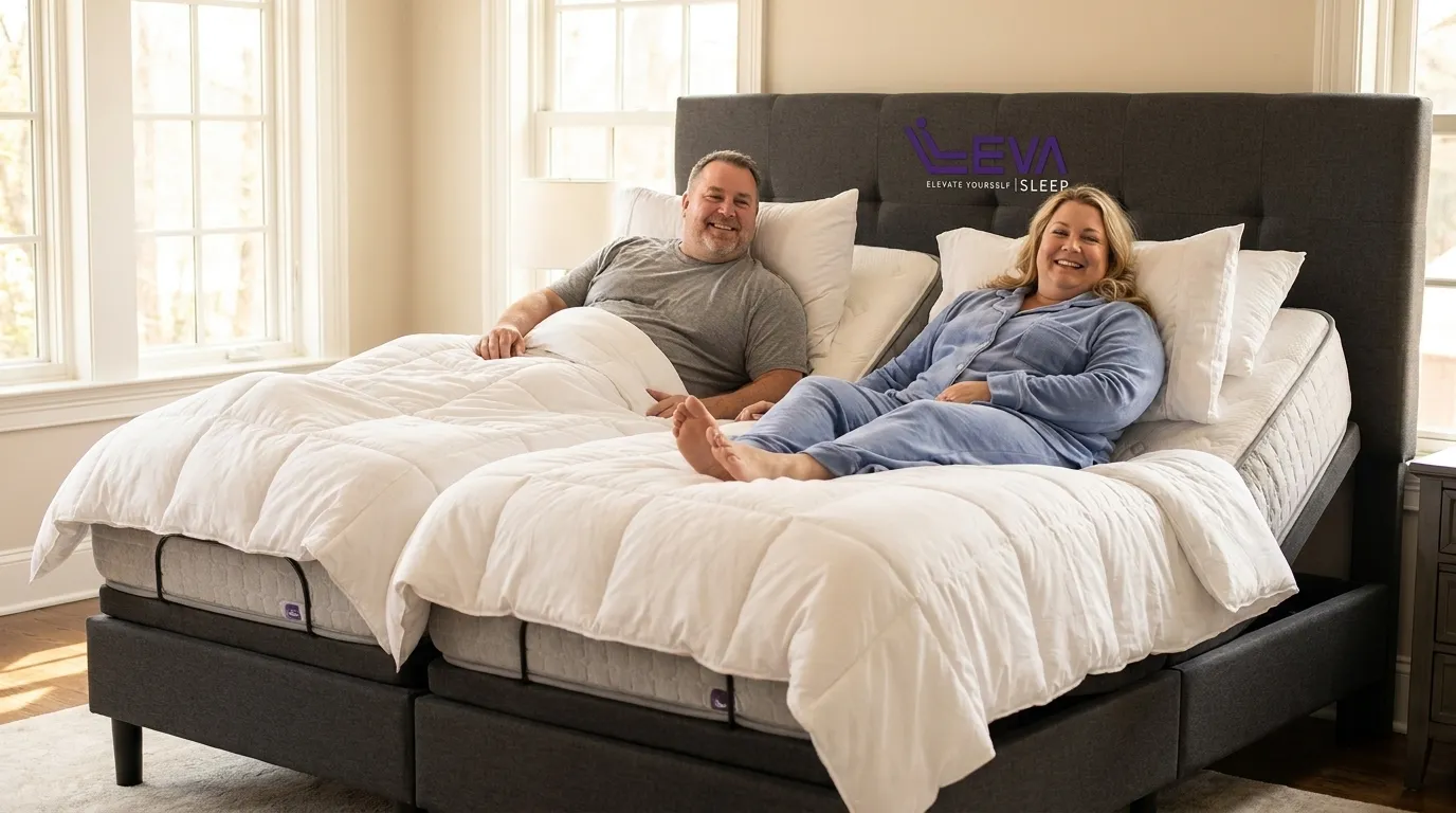 Split King Adjustable Bed Weight Capacity for Heavy Couples
