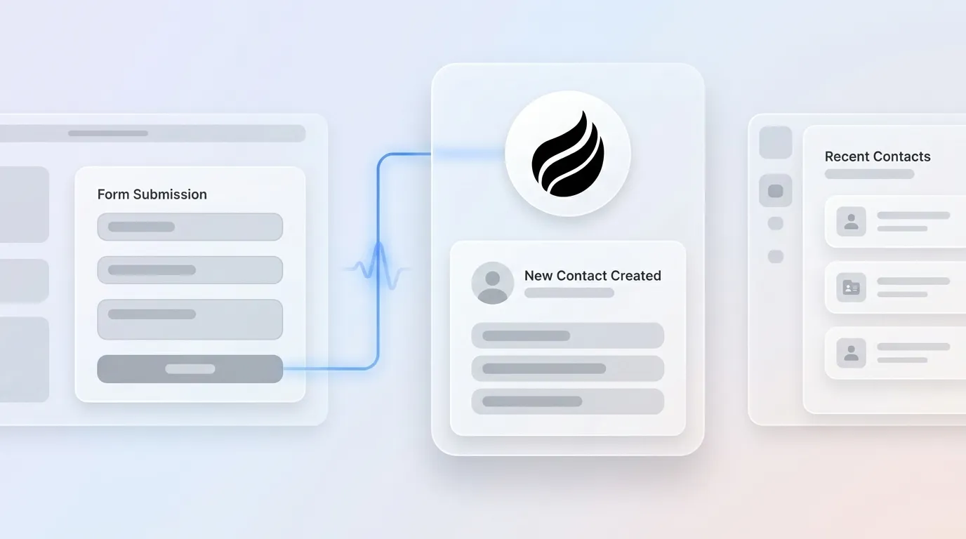 How to Automatically Create Contacts from Website Forms