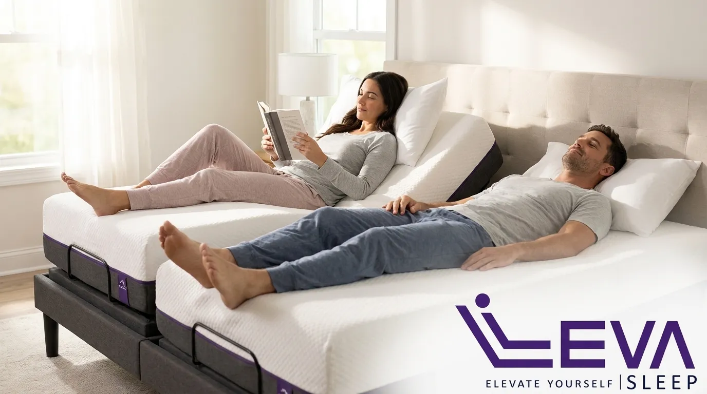Best Queen Adjustable Bed Base for Couples with Back Pain