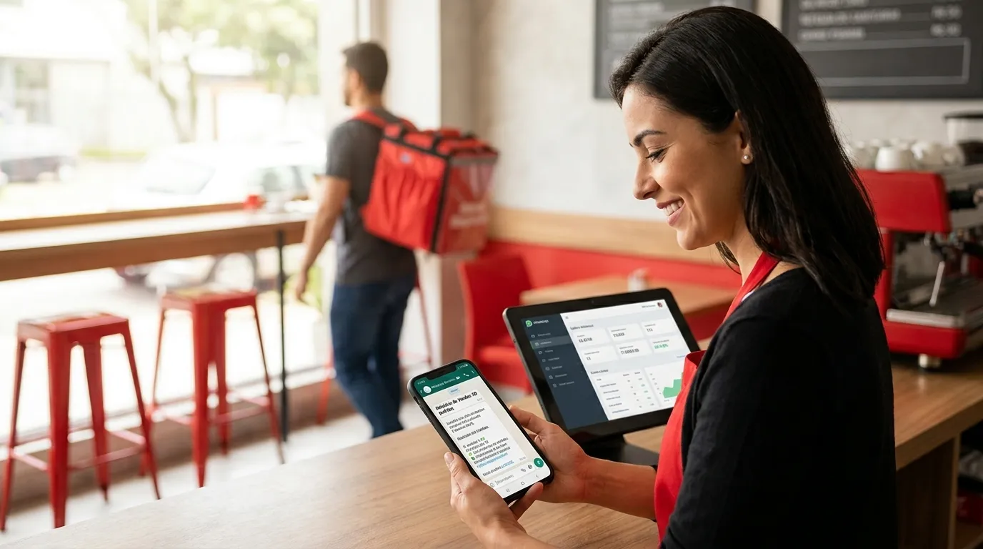 Relatórios de vendas no WhatsApp delivery: passo a passo