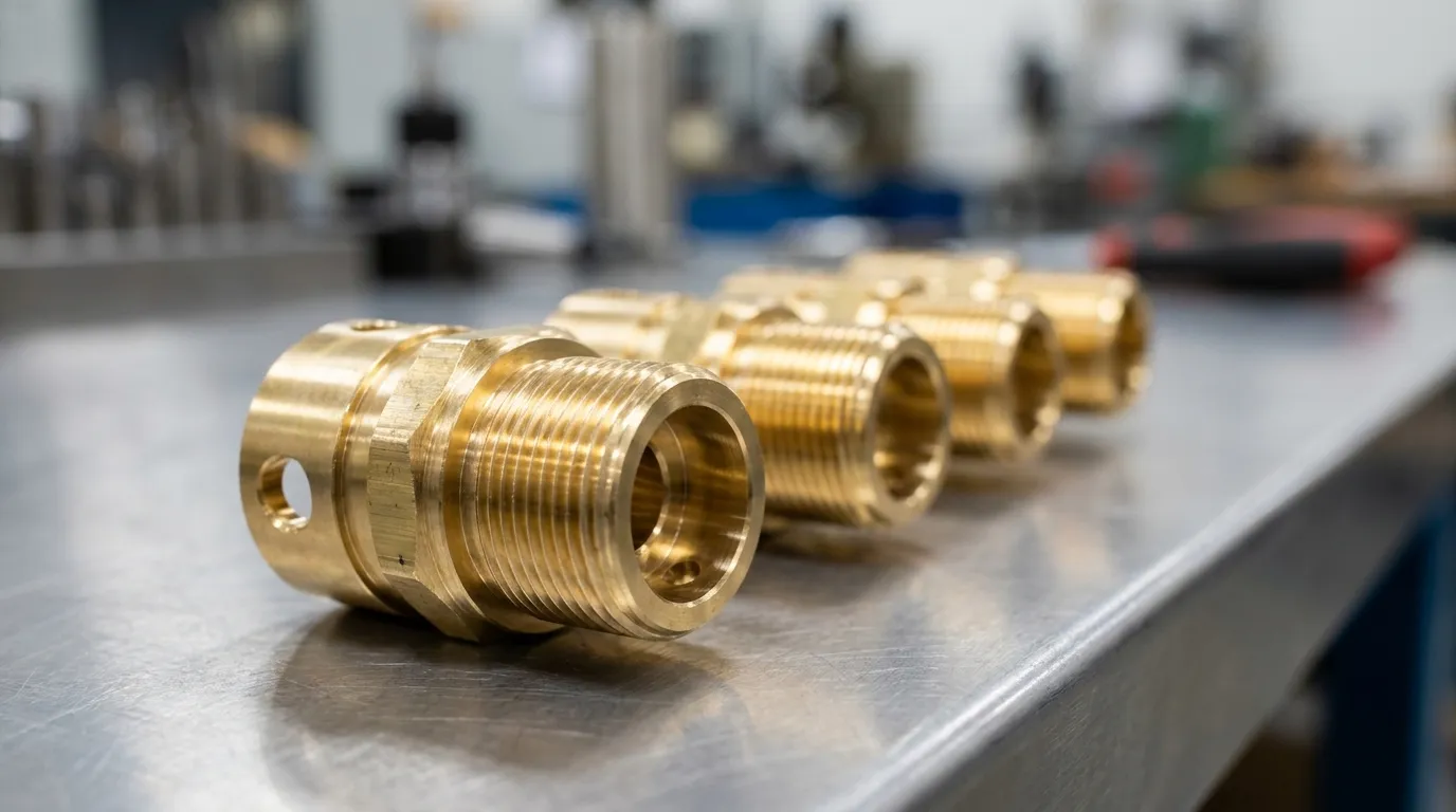 Precision CNC Machining Brass for Aerospace and Defense