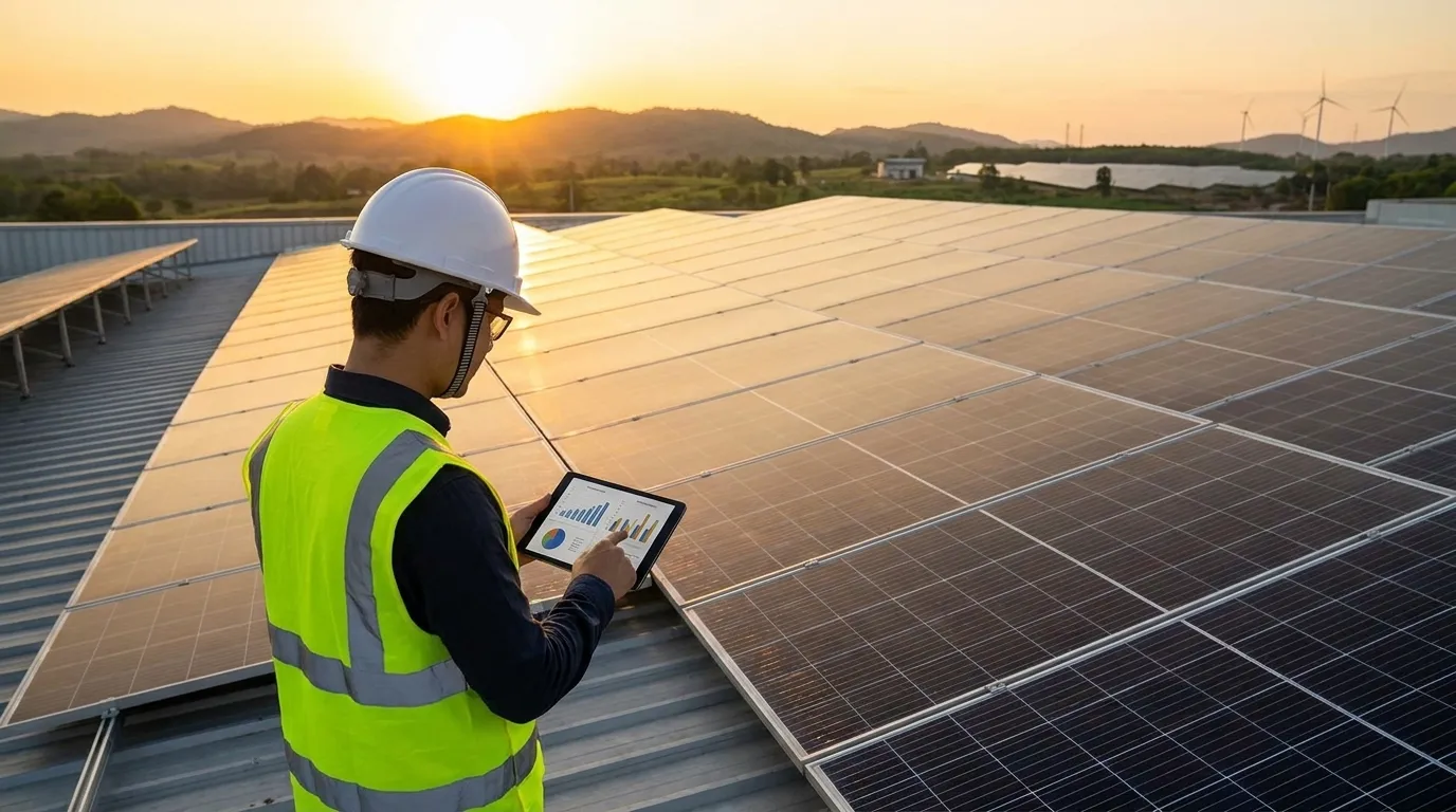 Retorno de inversión en energía solar para empresas