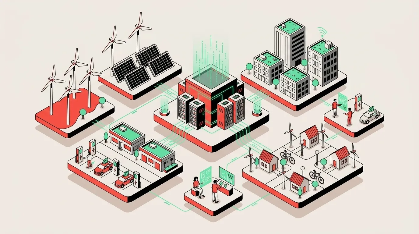 Média de consumo de energia por ramo de negócio