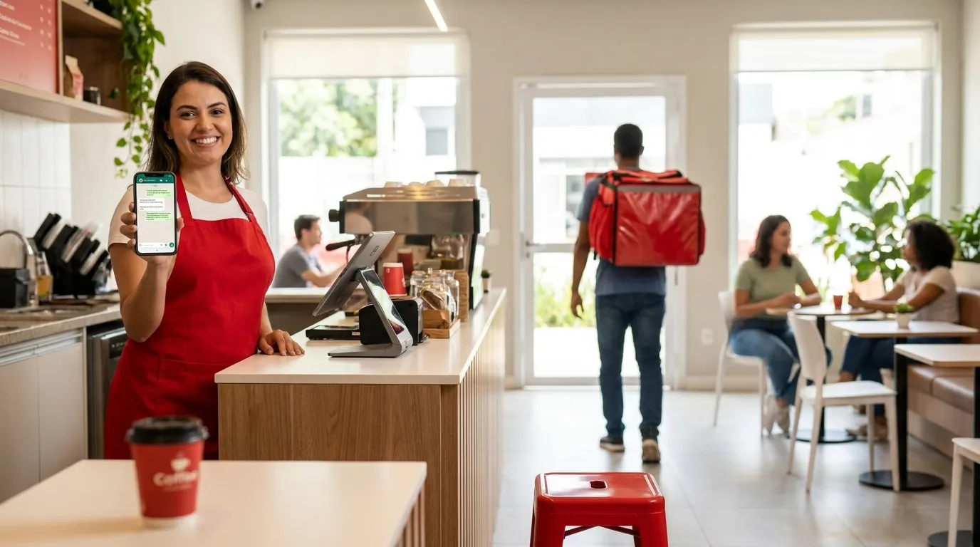 Sistema de atendimento no WhatsApp para restaurantes