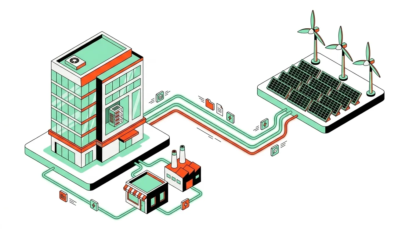 Como ter energia renovável sem instalação para empresa