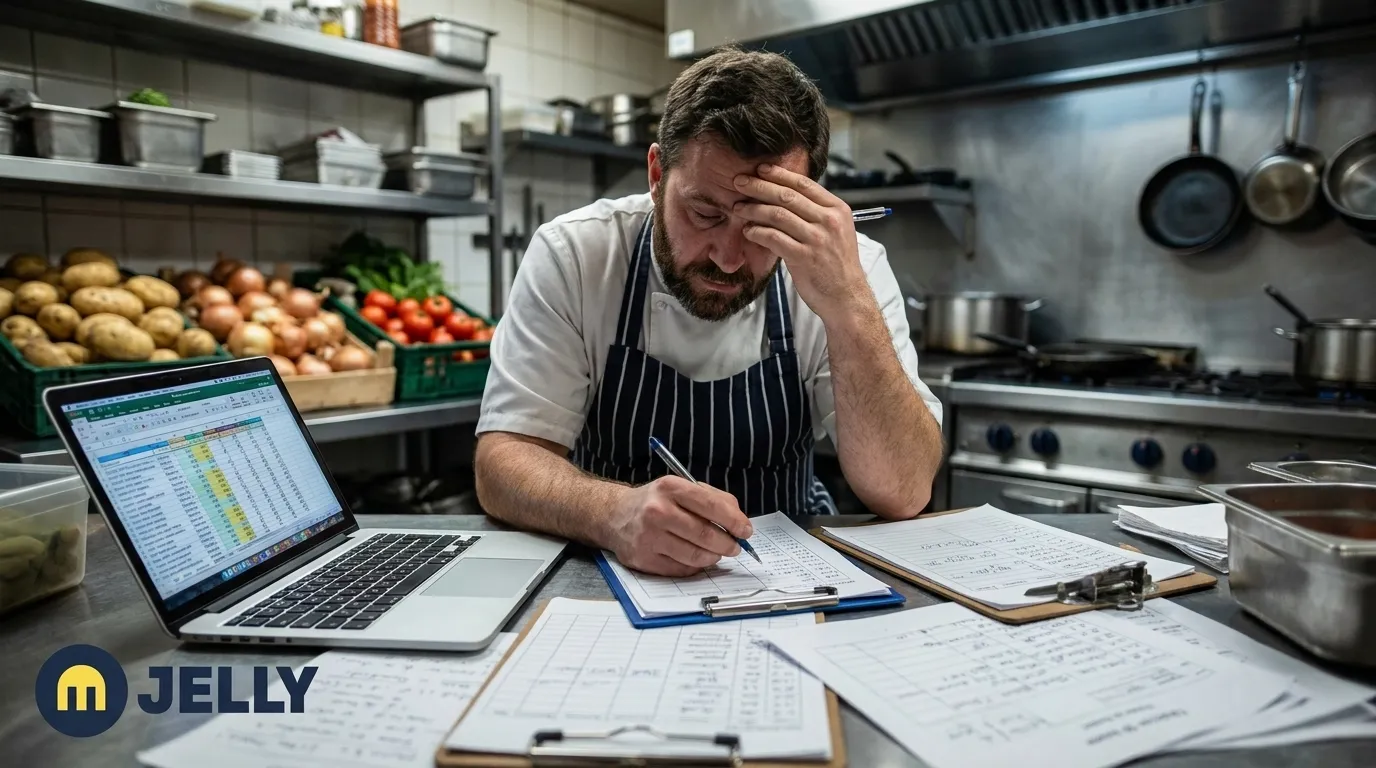 Restaurant Inventory Problems With Manual Spreadsheets