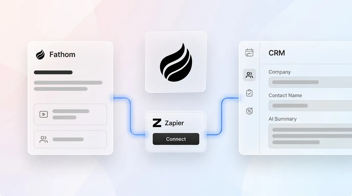 How to Connect Fathom to Your CRM with Zapier in 2026