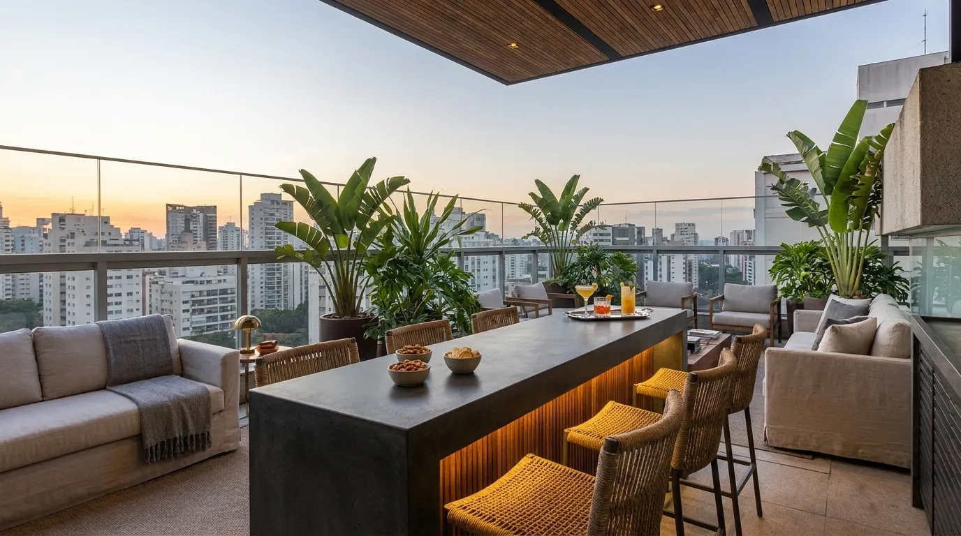 Guia Cidade Jardim vida noturna 2026: bares e rooftops
