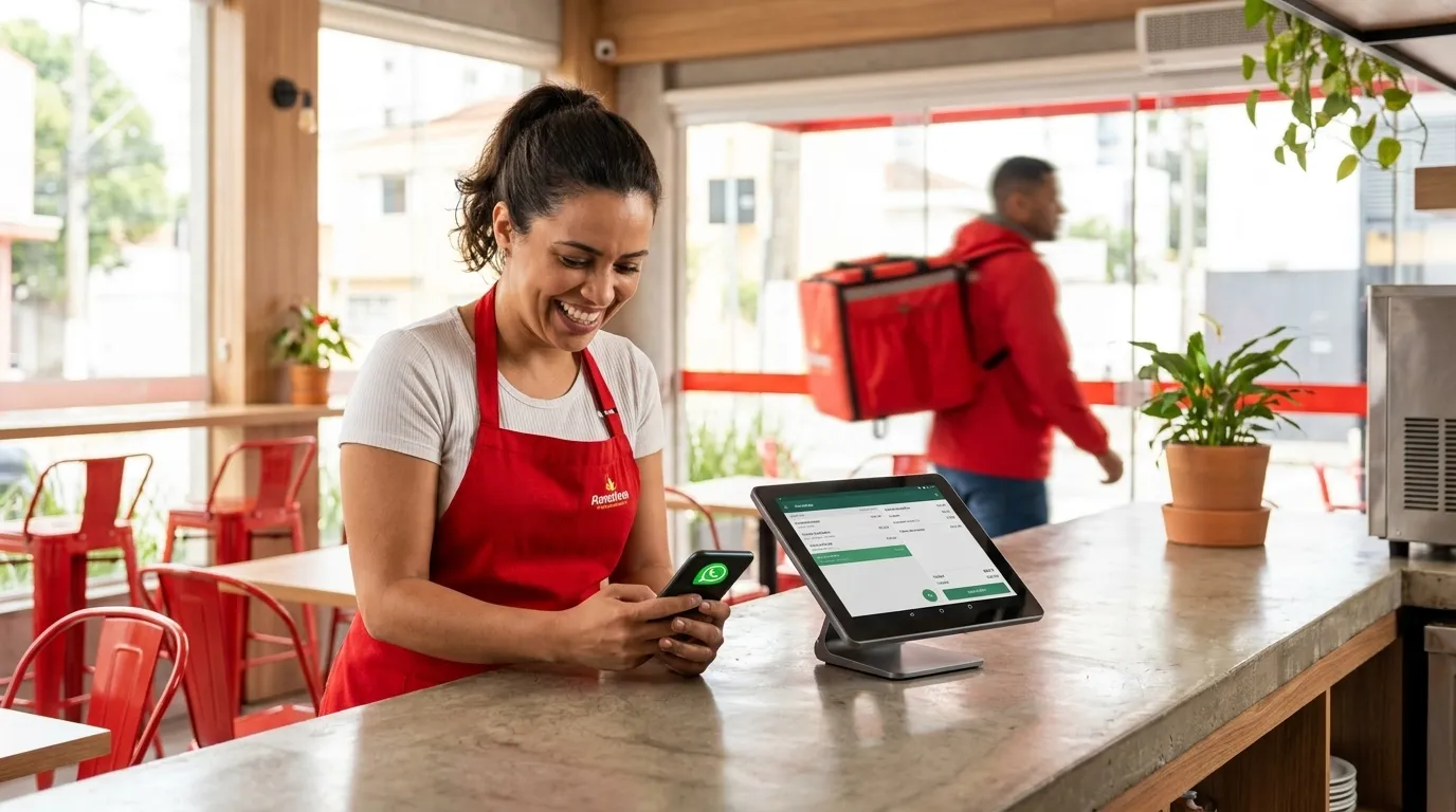 Vendas online para restaurante sem WhatsApp