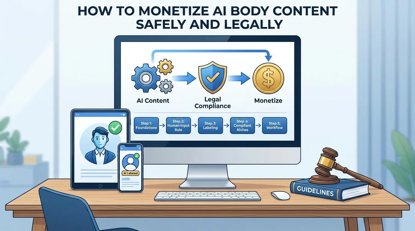 How to Monetize AI Body Content Safely and Legally