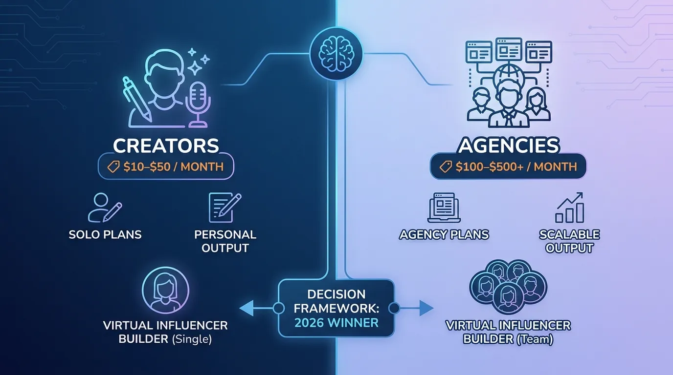 AI Content Studio Pricing Tiers: Creators vs Agencies