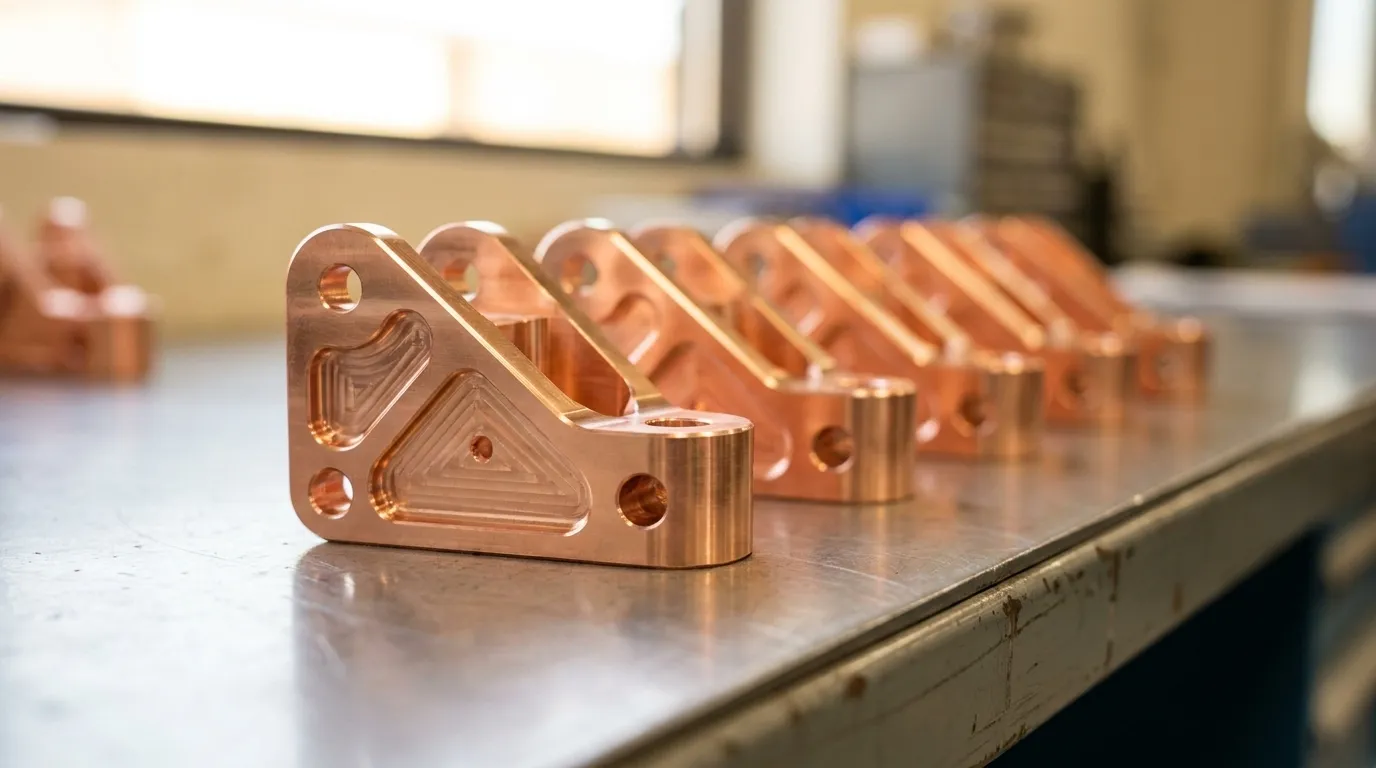 Precision CNC Machining Copper for Aerospace Programs