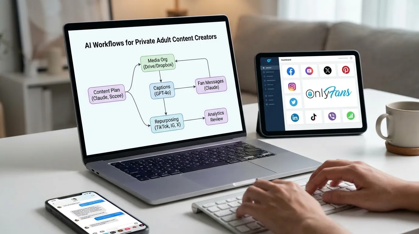 AI Workflows for Private Adult Content Creators on OnlyFans