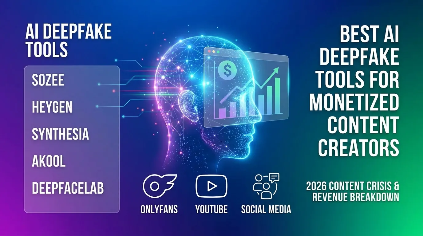 Best AI Deepfake Tools for Monetized Content Creators