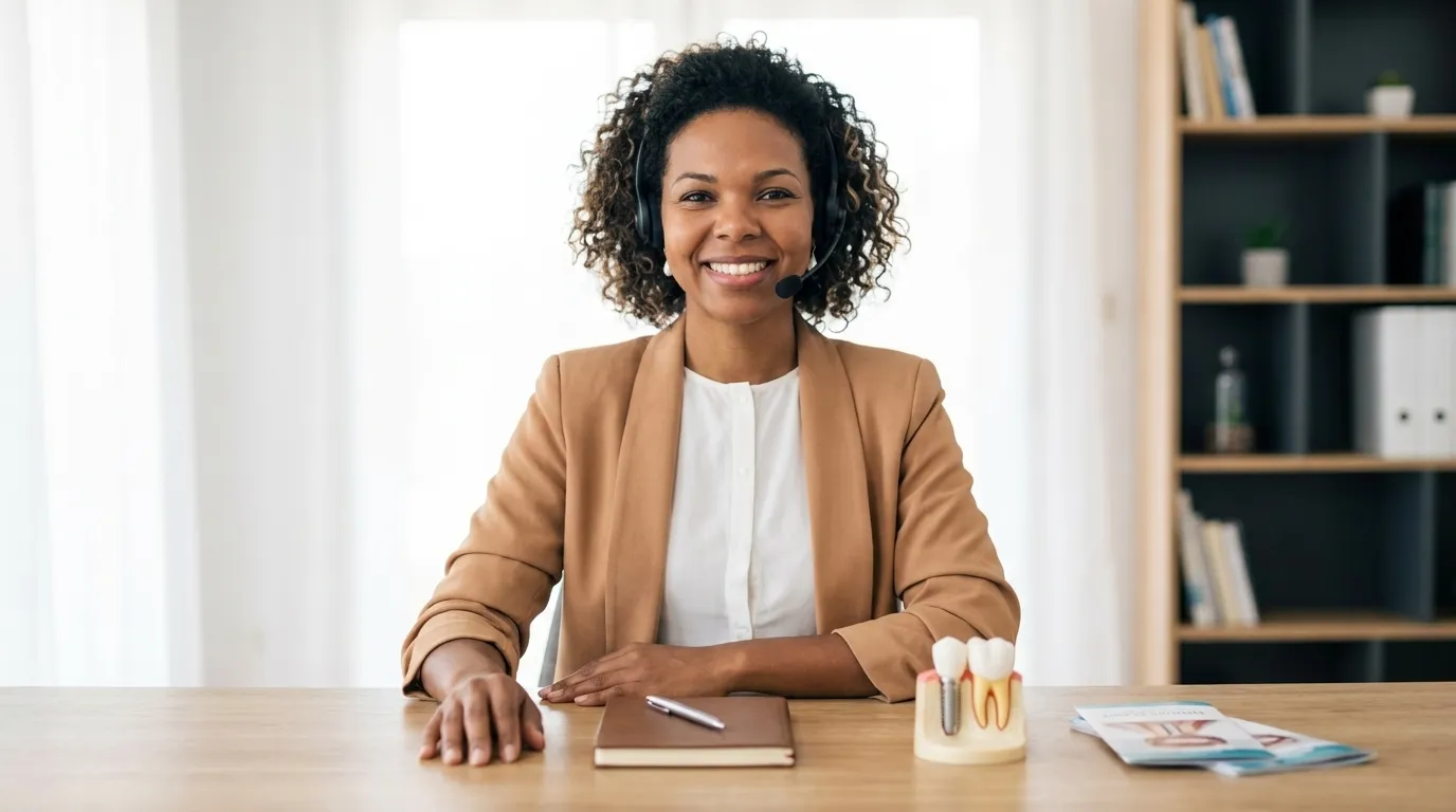 Remote Administrative Support for Implant Dentistry