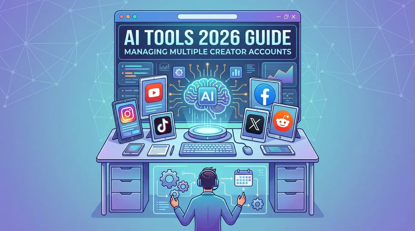AI Tools for Managing Multiple Creator Accounts: 2026 Guide