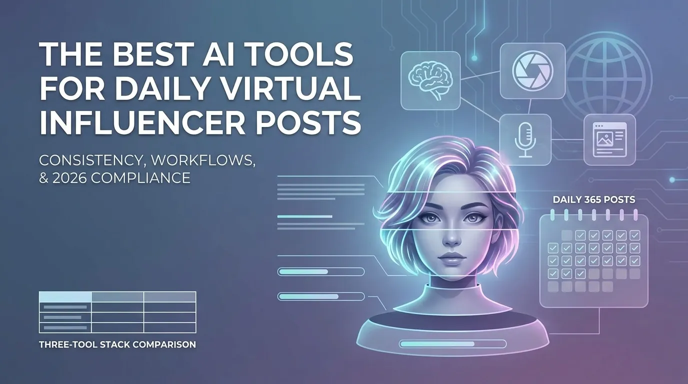 The Best AI Tools for Daily Virtual Influencer Posts