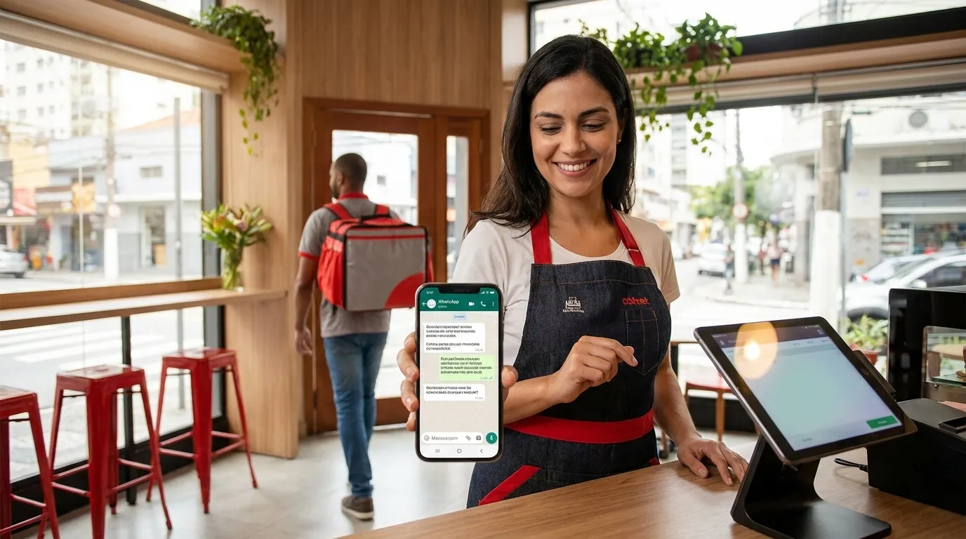 Como automatizar o WhatsApp do seu restaurante em 24h