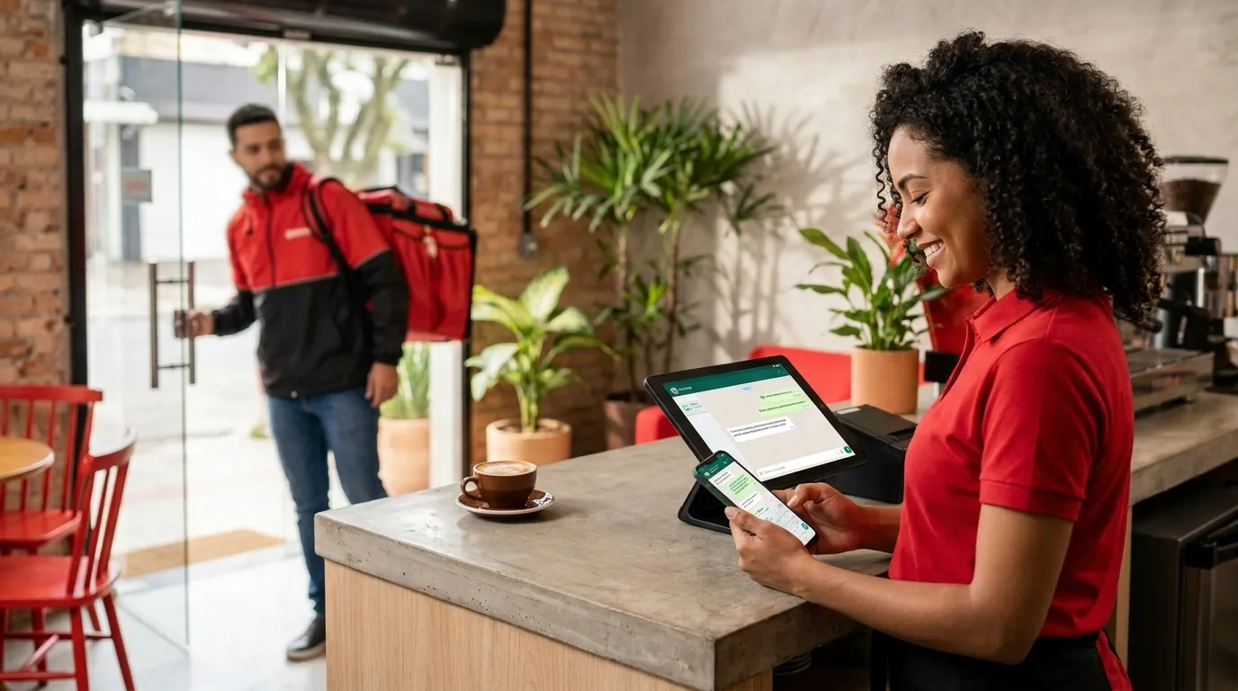Relatório de desempenho para lojas de delivery