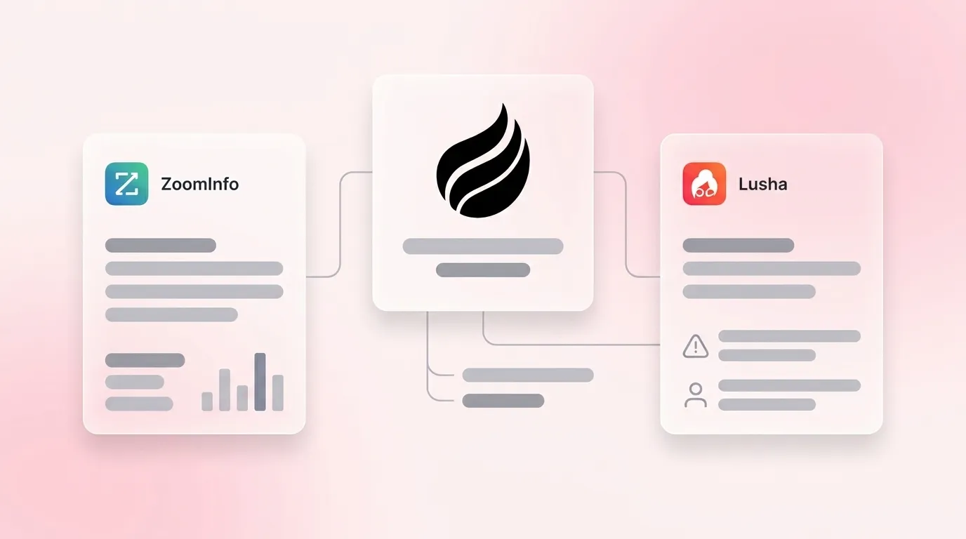 ZoomInfo vs Lusha in 2026: Pricing, Data & Alternatives