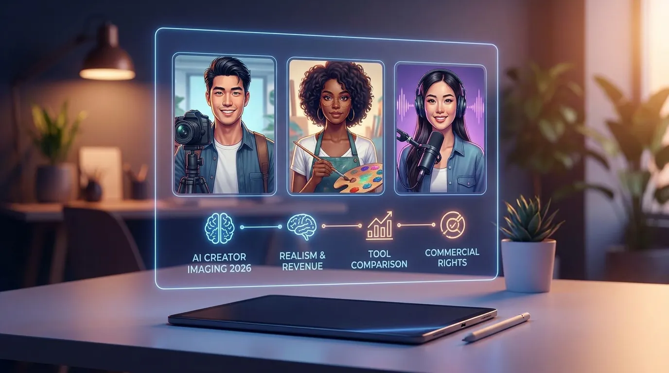 Best AI Tools for Realistic Creator Image Generation 2026