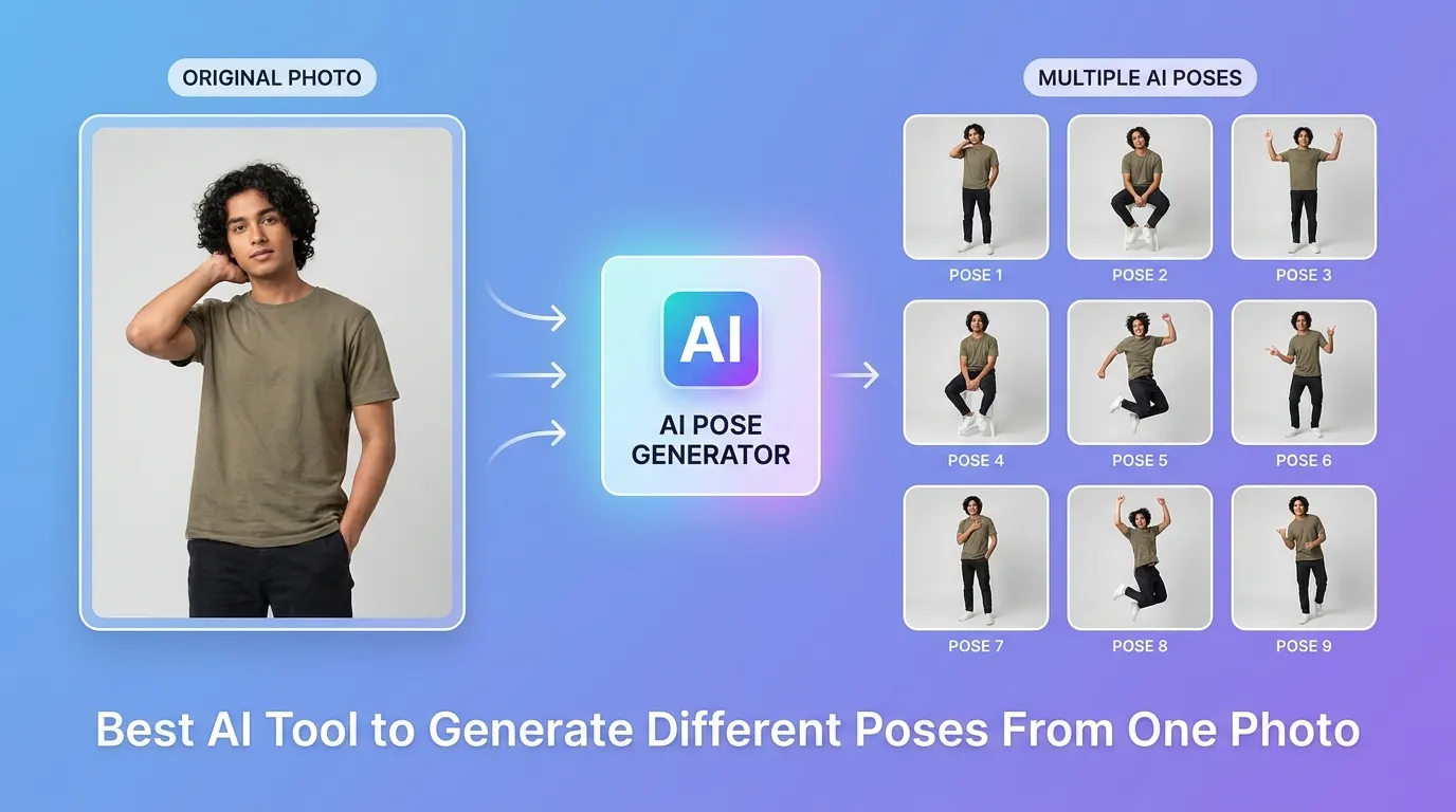 Best AI Tool to Generate Different Poses From One Photo