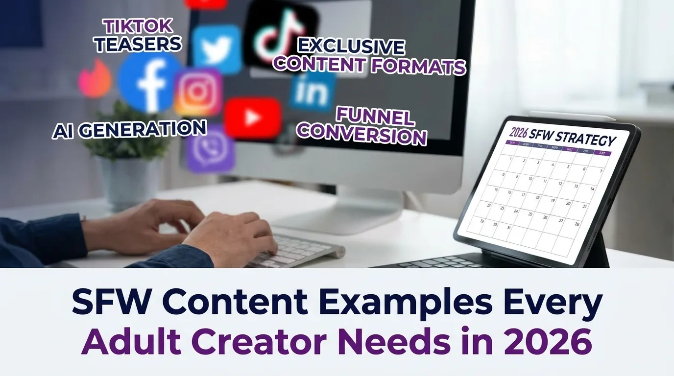 SFW Content Examples Every Adult Creator Needs in 2026