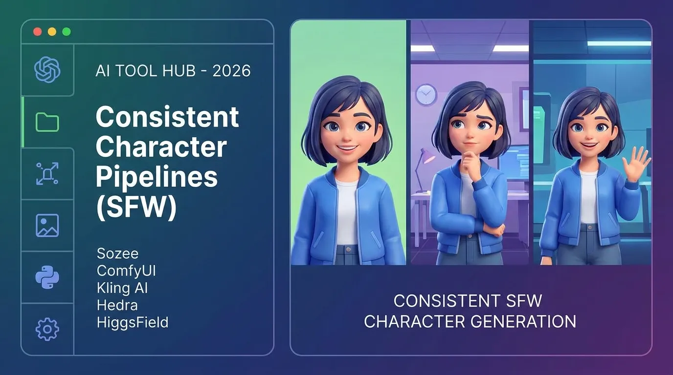 Best AI Tools for Consistent SFW Characters in 2026