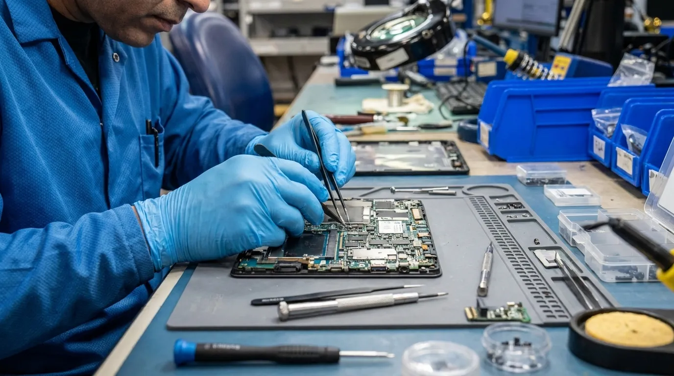 Quality Assurance in an Enterprise Mobile Repair Depot