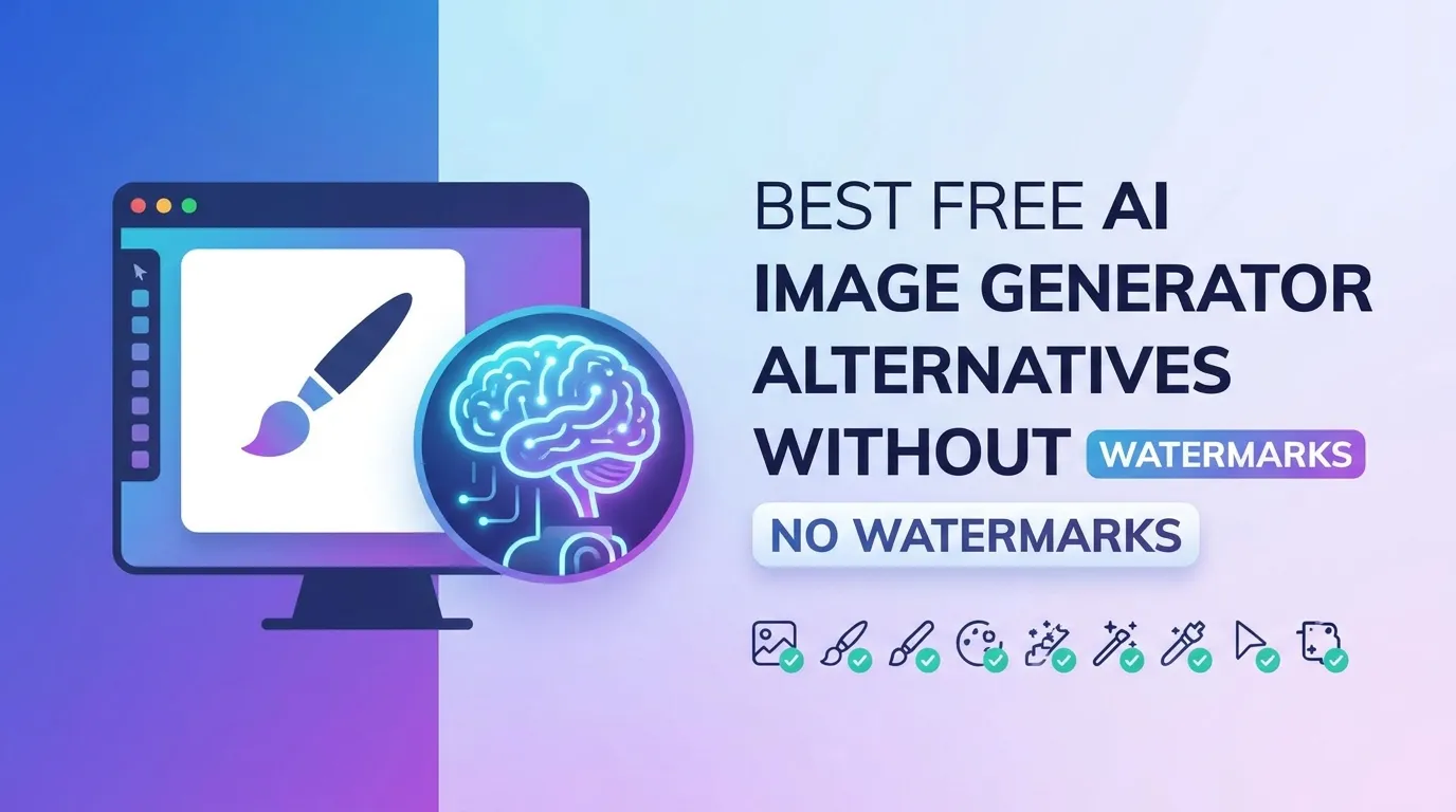 Best Free AI Image Generator Alternatives Without Watermarks