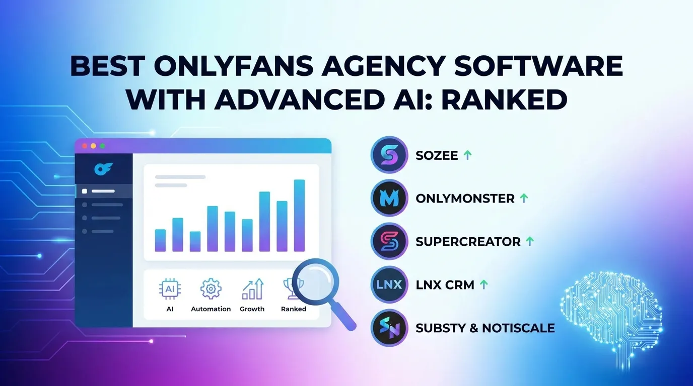 Best OnlyFans Agency Software with Advanced AI: Ranked