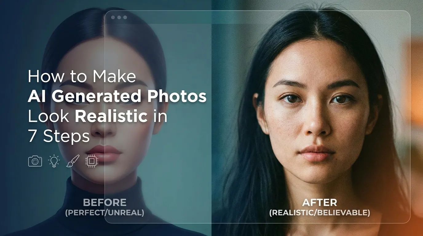 How to Make AI Generated Photos Look Realistic in 7 Steps