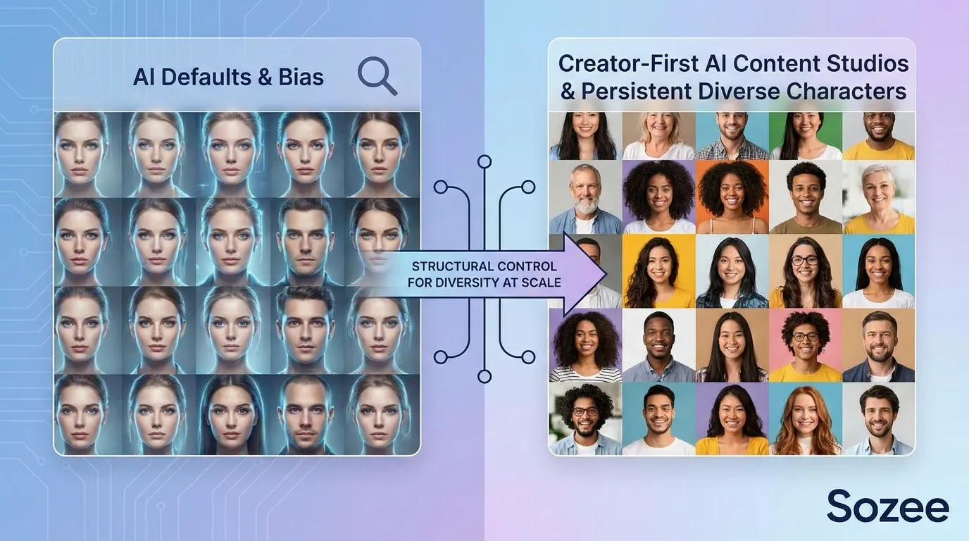 How Diverse Are Faces from Photorealistic AI Generators?