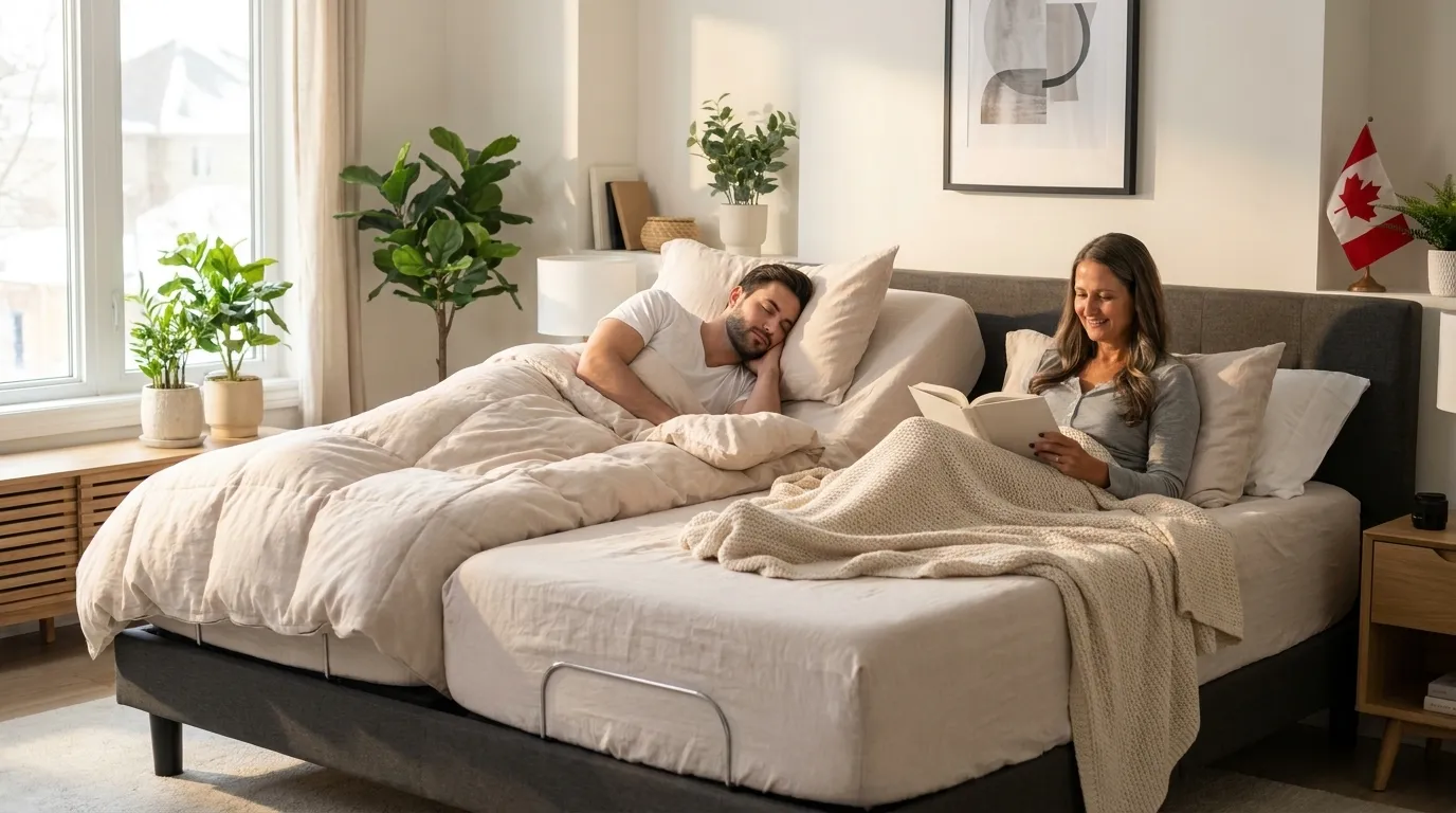 Best Adjustable Beds with Anti-Snore Feature in Canada