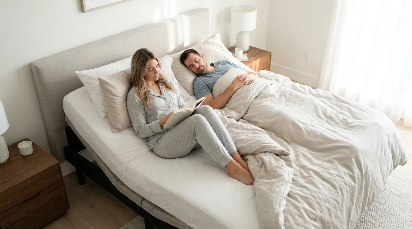 Best Wireless Remote Adjustable Bed Bases for Couples