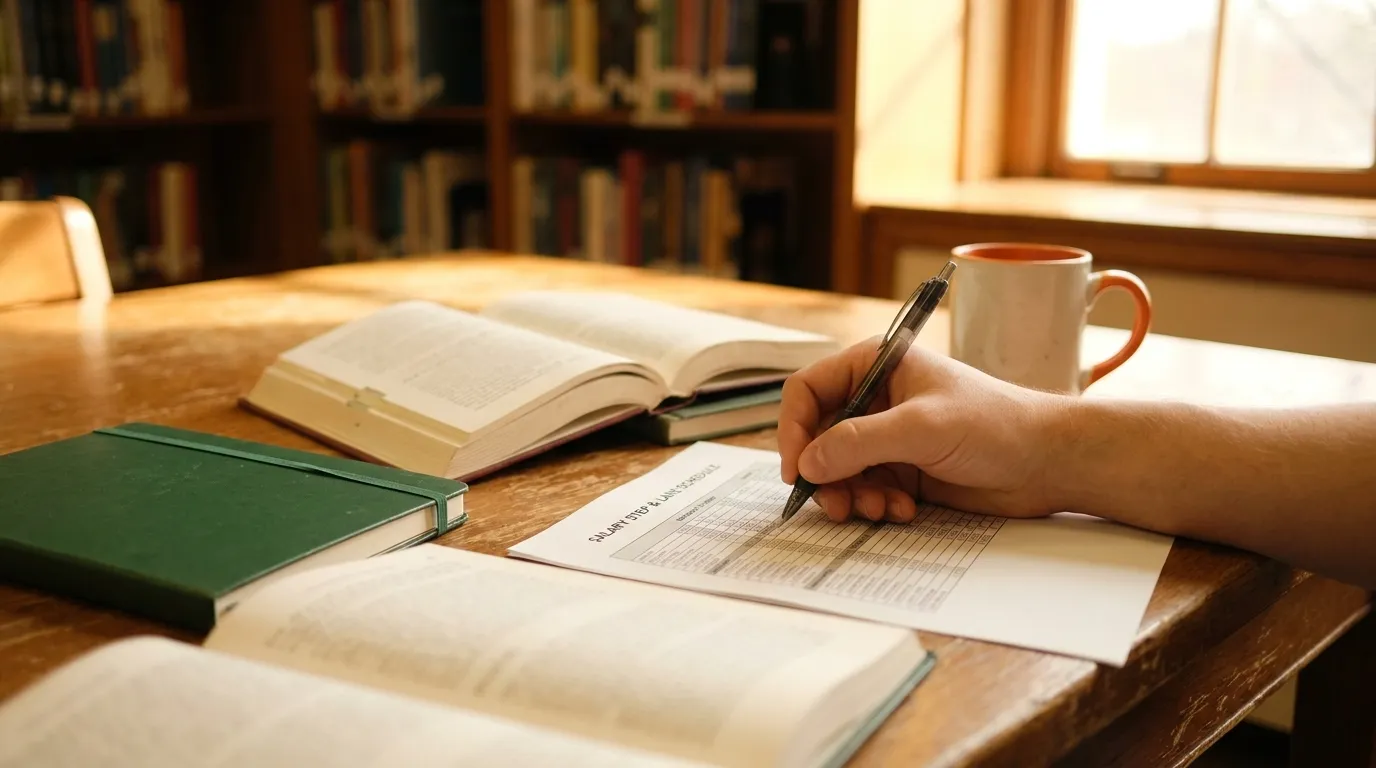 Teacher Salary Schedule: How a Master's Degree Moves You Up