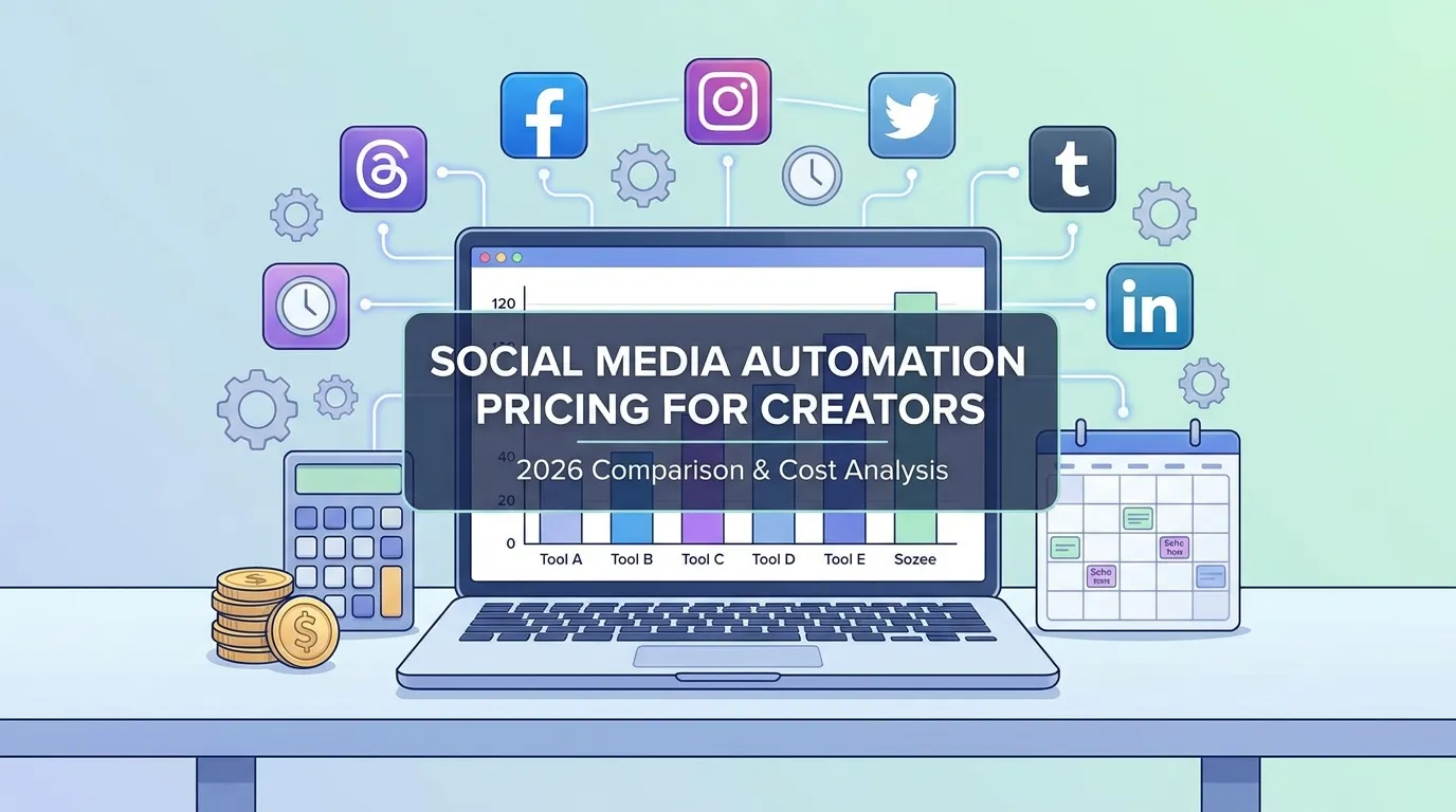Social Media Automation Pricing Comparison for Creators