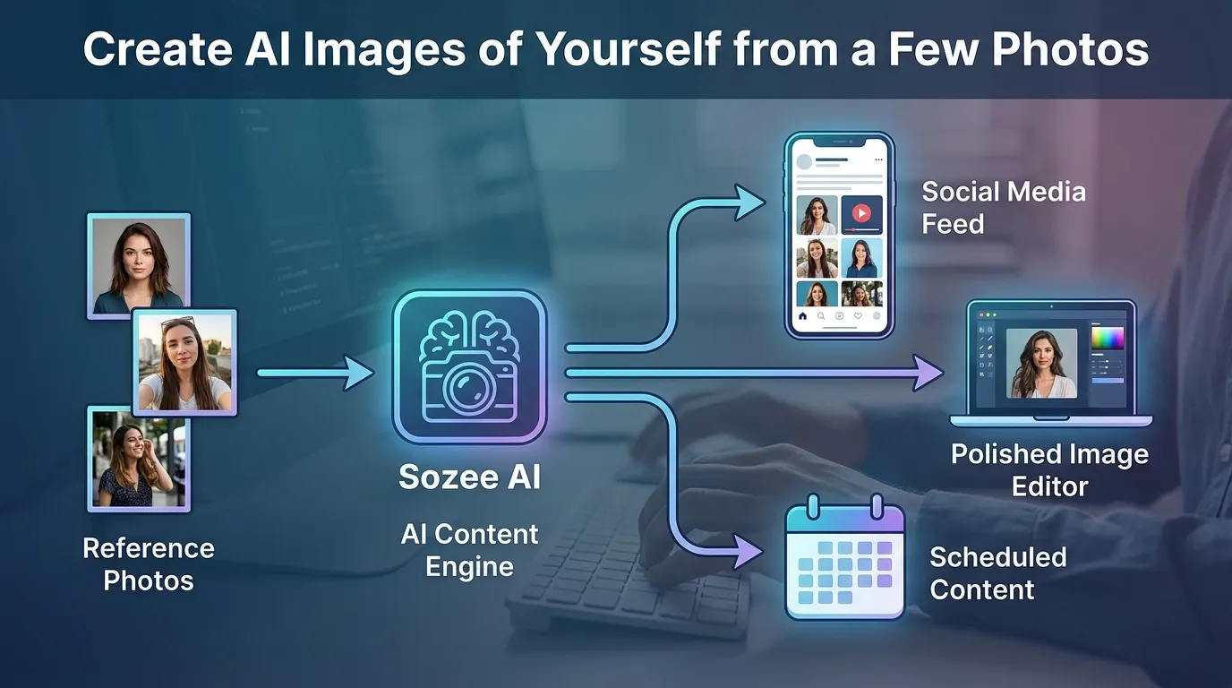 How to Create AI Images of Yourself from a Few Photos