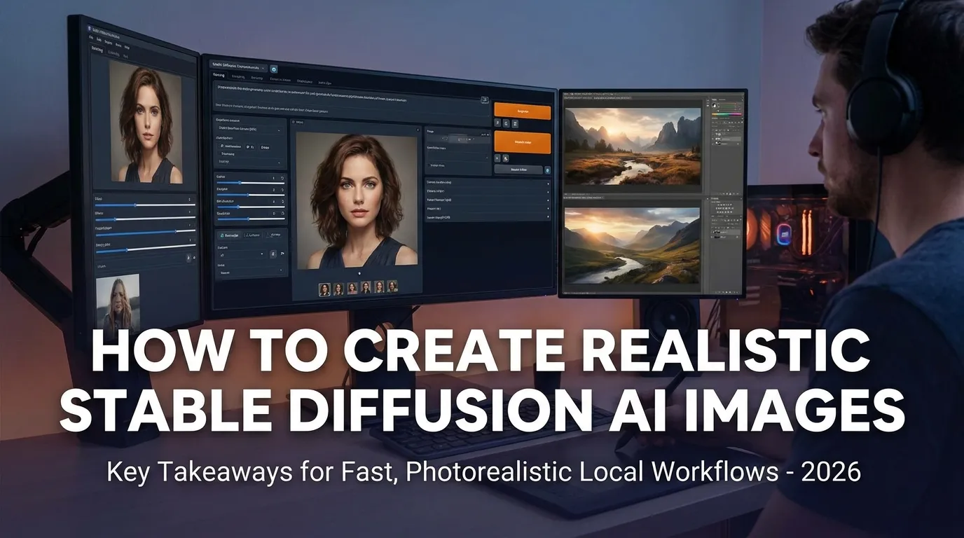 How to Create Realistic Stable Diffusion AI Images
