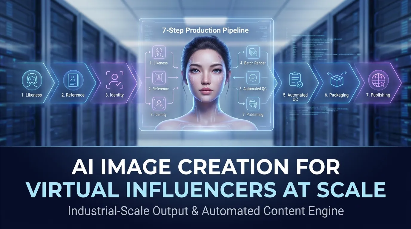 AI Image Creation for Realistic Virtual Influencers at Scale
