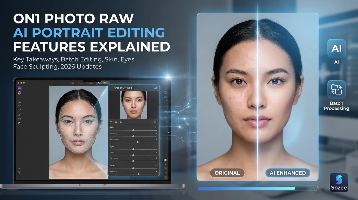 ON1 Photo RAW AI Portrait Editing Features Explained