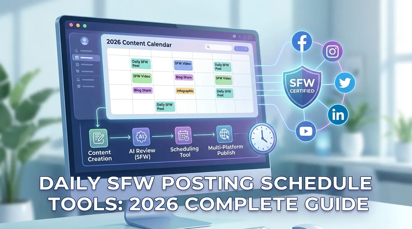 Daily SFW Posting Schedule Tools: 2026 Complete Guide